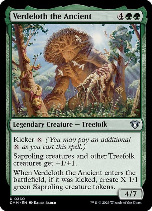 Verdeloth the Ancient from Commander Masters (Uncommon)