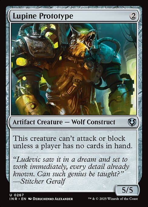 Lupine Prototype from Innistrad Remastered (Uncommon)