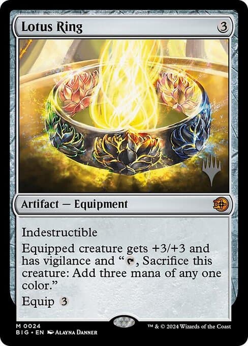 Lotus Ring from The Big Score Promos (Mythic)
