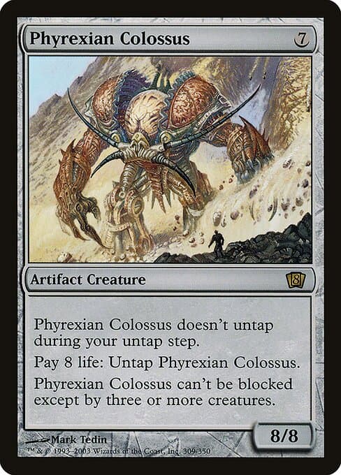 Phyrexian Colossus from Eighth Edition (Rare)