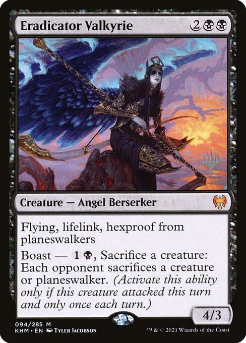 Eradicator Valkyrie from Kaldheim Promos (Mythic)