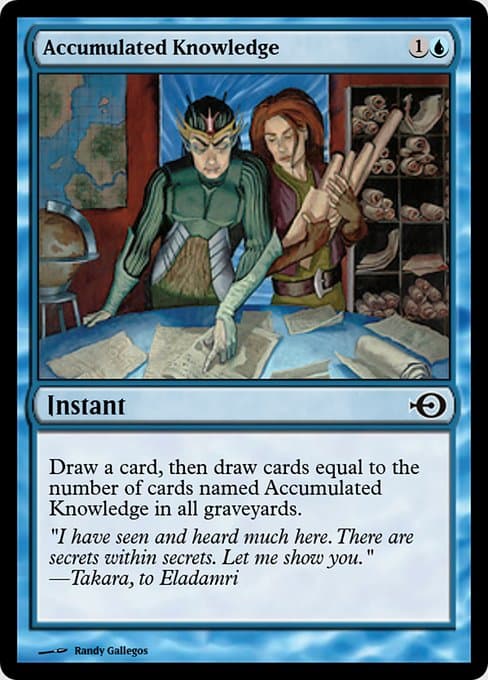 Accumulated Knowledge from Magic Online Promos (Common)