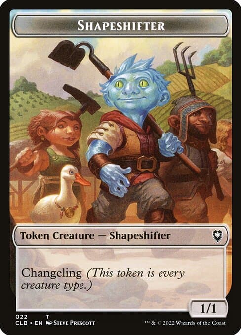 Shapeshifter from Battle for Baldur's Gate Tokens (Common)