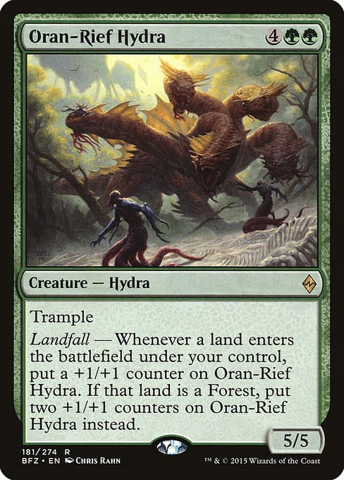 Oran-Rief Hydra from Battle for Zendikar (Rare)