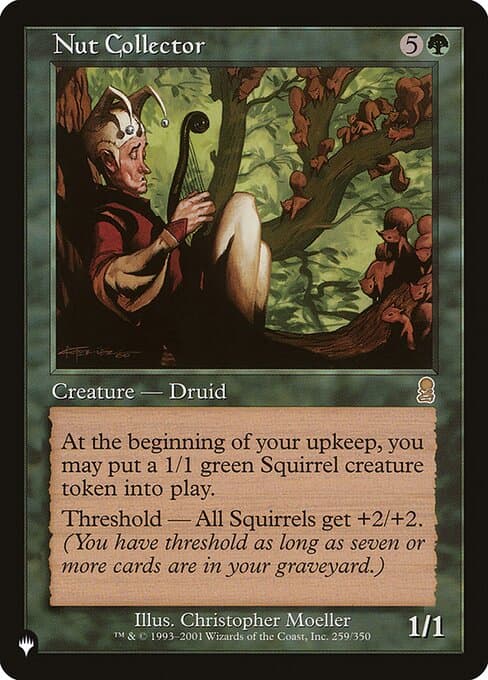 Nut Collector from The List (Rare)