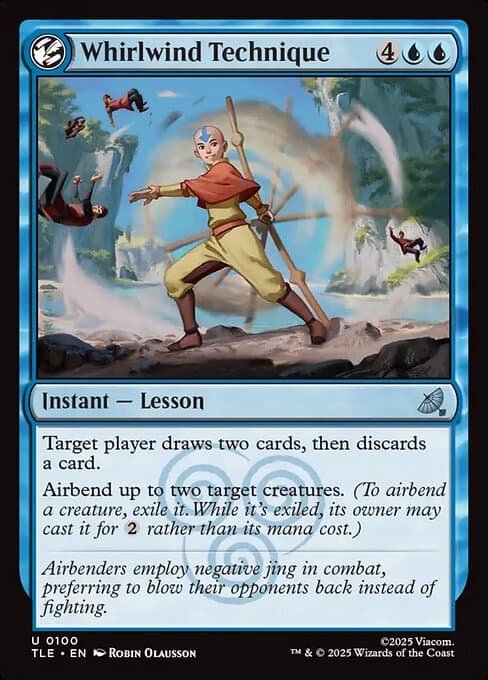 Whirlwind Technique from Avatar: The Last Airbender Eternal (Uncommon)