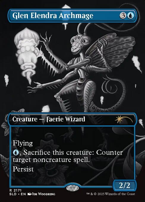 Glen Elendra Archmage from Secret Lair Drop (Rare)