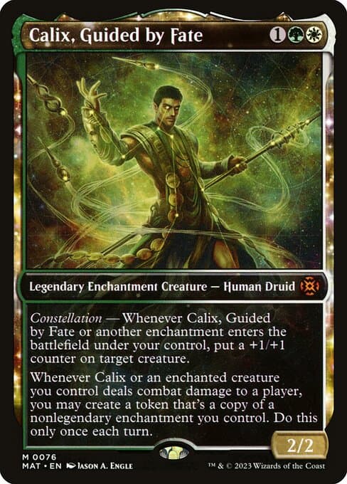 Calix, Guided by Fate from March of the Machine: The Aftermath (Mythic)