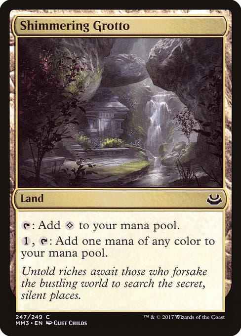 Shimmering Grotto from Modern Masters 2017 (Common)