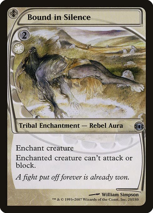 Bound in Silence from Future Sight (Uncommon)