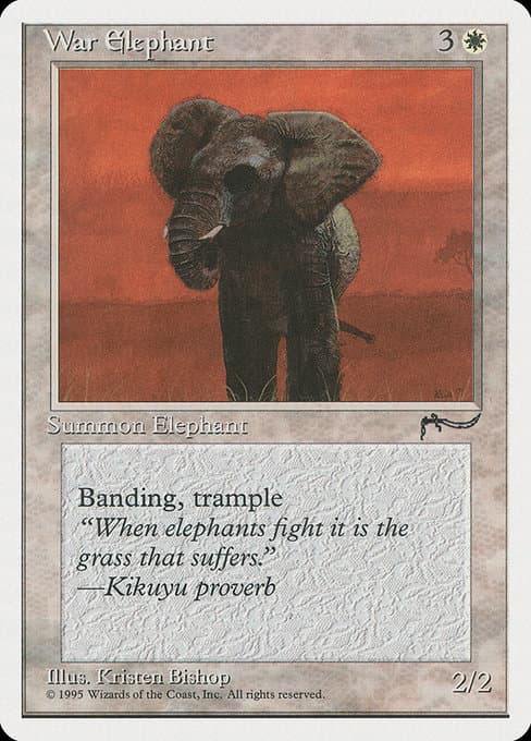 War Elephant from Chronicles (Common)
