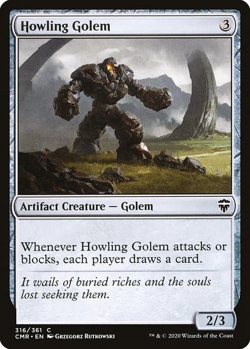 Howling Golem from Commander Legends (Common)