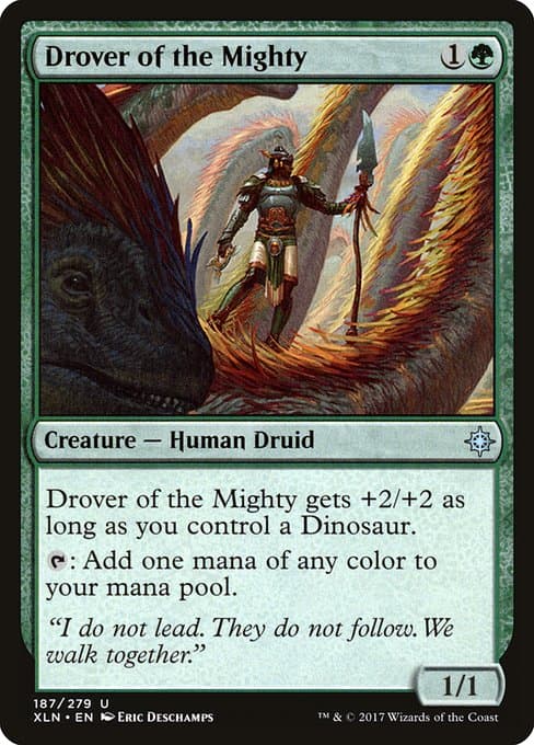 Drover of the Mighty from Ixalan (Uncommon)