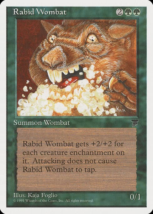 Rabid Wombat from Chronicles (Uncommon)
