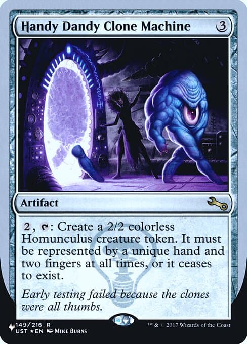 Handy Dandy Clone Machine (Rare)