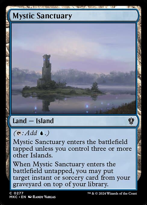 Mystic Sanctuary from Murders at Karlov Manor Commander (Common)