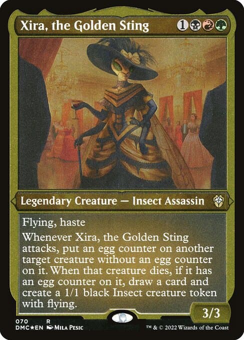 Xira, the Golden Sting from Dominaria United Commander (Rare)
