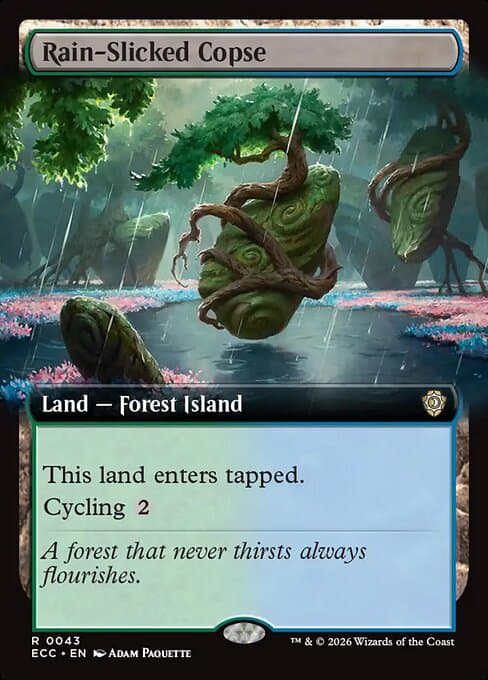 Rain-Slicked Copse from Lorwyn Eclipsed Commander (Rare)