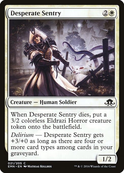 Desperate Sentry (Common)