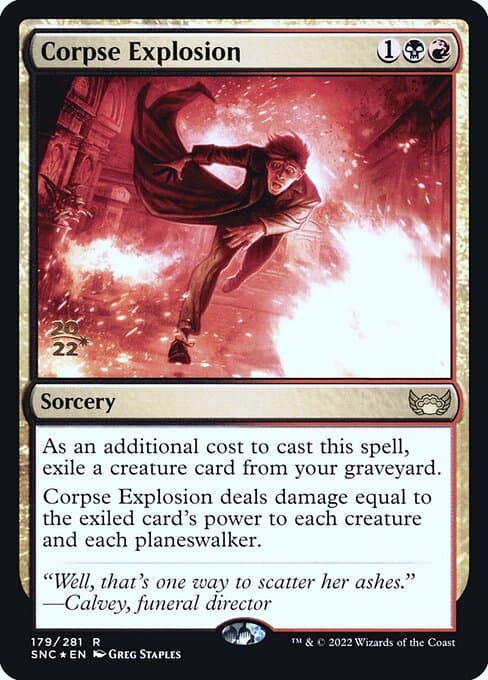 Corpse Explosion from Streets of New Capenna Promos (Rare)