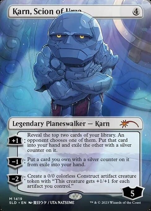 Karn, Scion of Urza from Secret Lair Drop (Mythic)