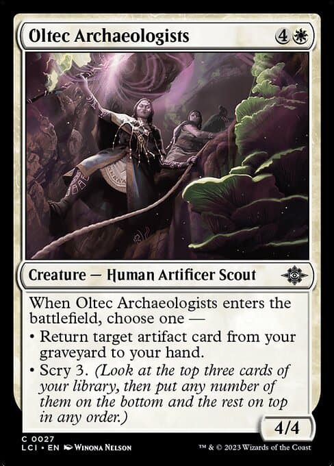 Oltec Archaeologists from The Lost Caverns of Ixalan (Common)