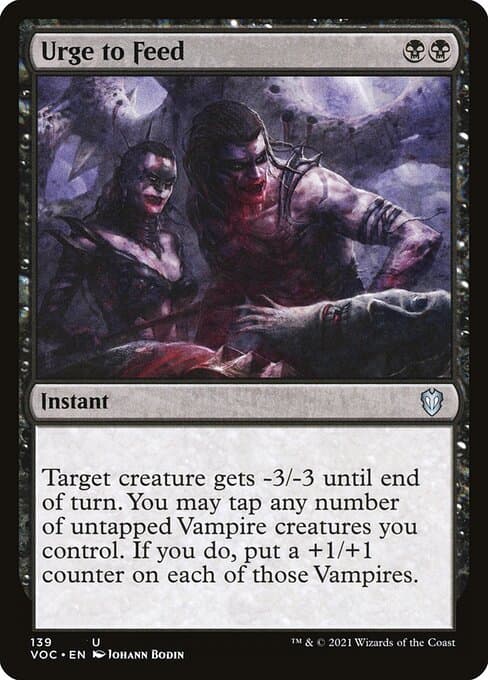 Urge to Feed from Crimson Vow Commander (Uncommon)