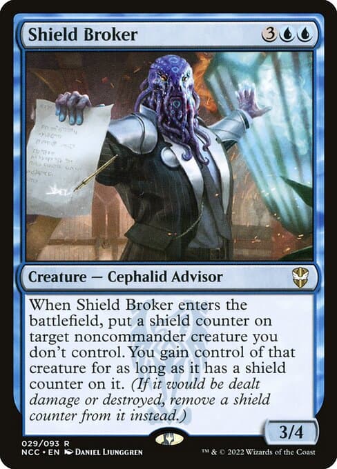 Shield Broker from New Capenna Commander (Rare)