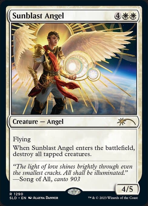 Sunblast Angel from Secret Lair Drop (Rare)