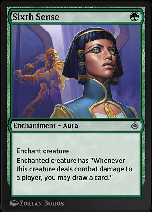 Sixth Sense from Amonkhet Remastered (Uncommon)