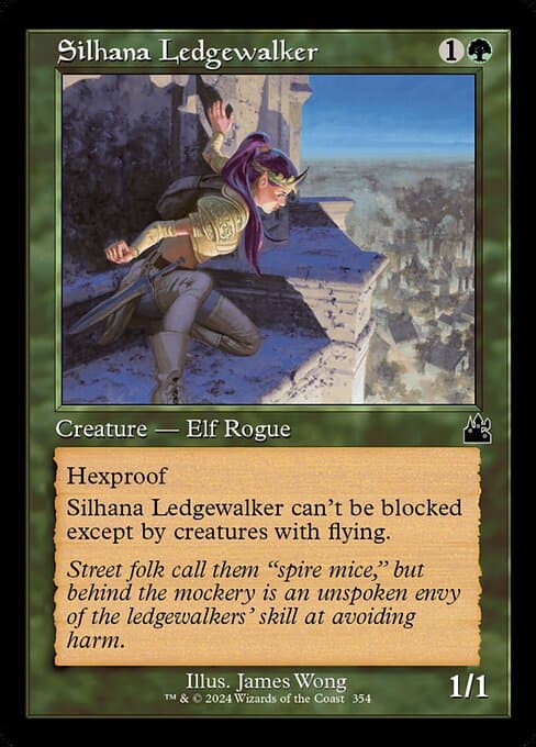 Silhana Ledgewalker from Ravnica Remastered (Common)
