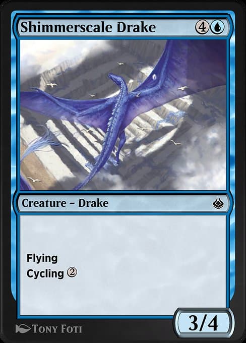 Shimmerscale Drake from Amonkhet Remastered (Common)