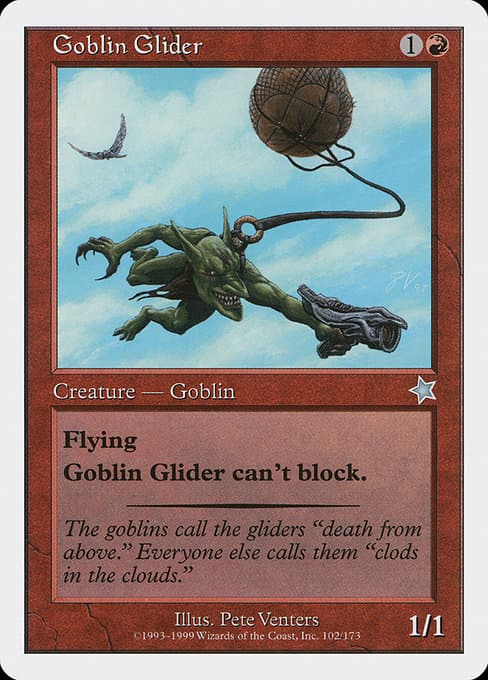 Goblin Glider from Starter 1999 (Uncommon)