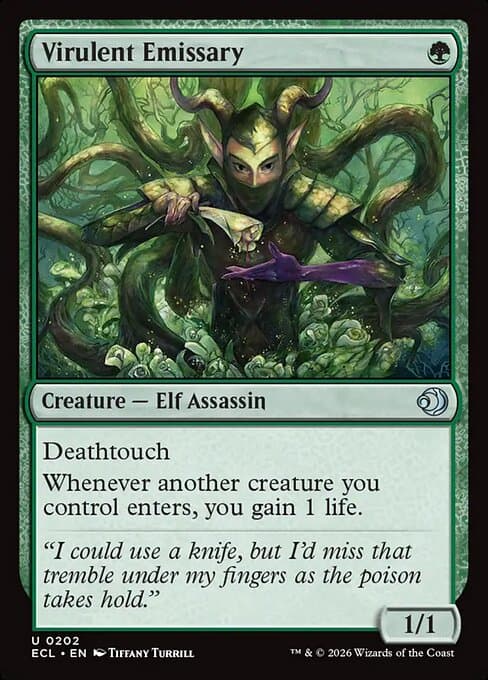 Virulent Emissary from Lorwyn Eclipsed (Uncommon)