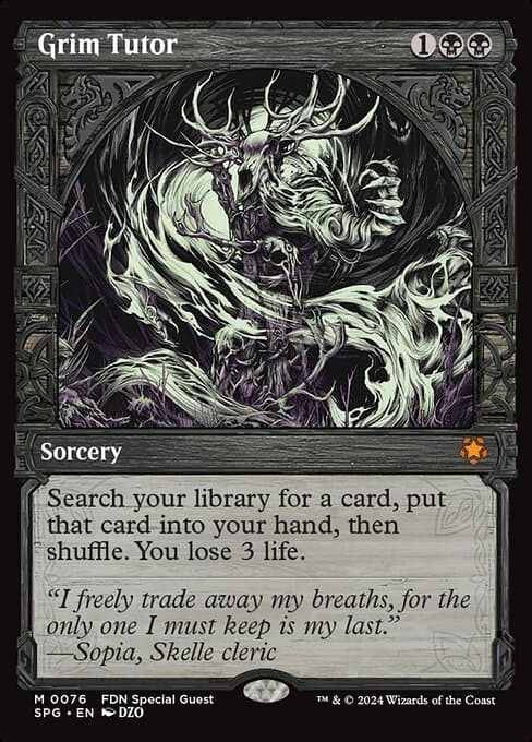 Grim Tutor from Special Guests (Mythic)