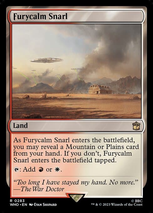 Furycalm Snarl from Doctor Who (Rare)