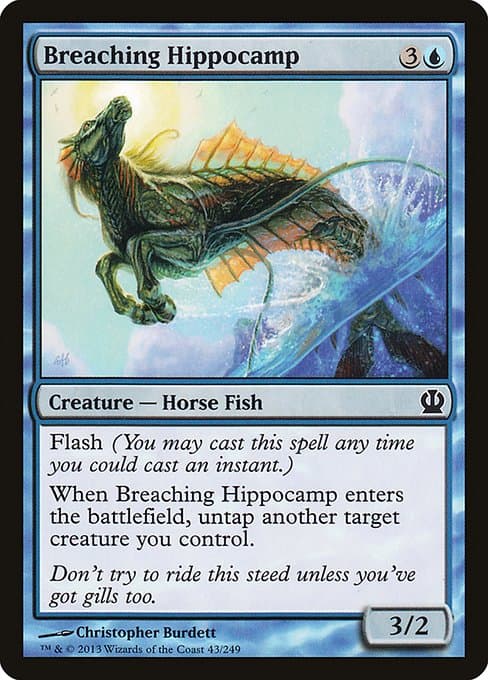 Breaching Hippocamp from Theros (Common)