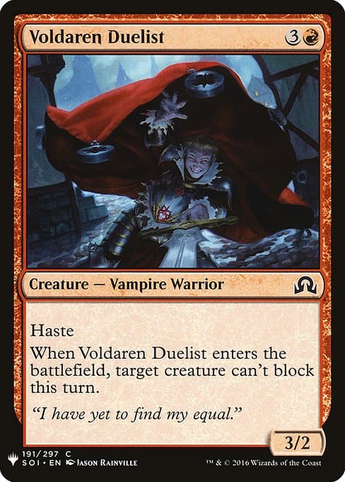Voldaren Duelist from The List (Common)