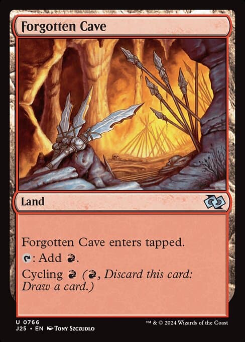 Forgotten Cave from Foundations Jumpstart (Uncommon)