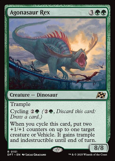 Agonasaur Rex (Rare)