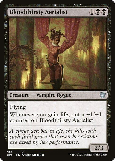 Bloodthirsty Aerialist from Commander 2021 (Uncommon)