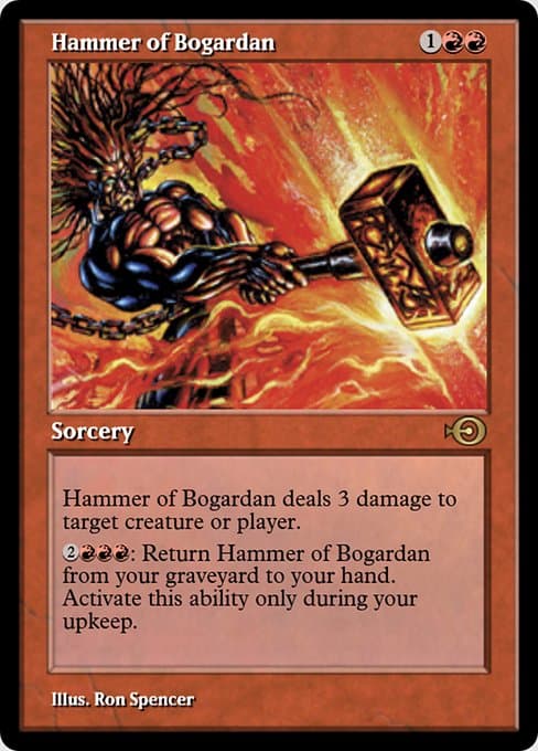 Hammer of Bogardan from Magic Online Promos (Rare)