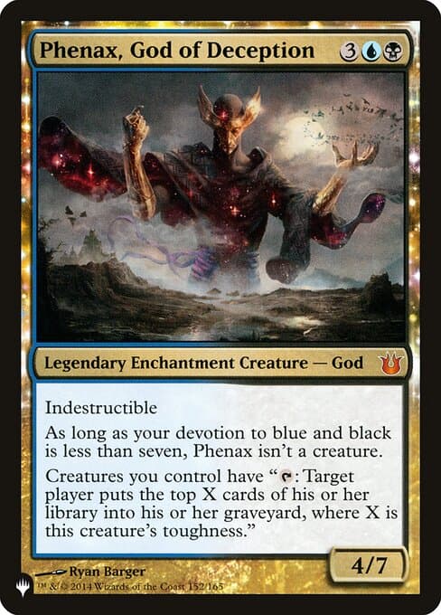 Phenax, God of Deception from The List (Mythic)