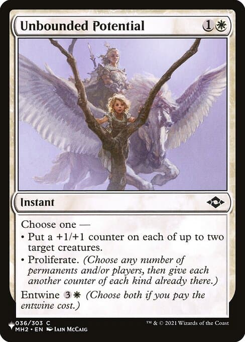 Unbounded Potential from The List (Common)