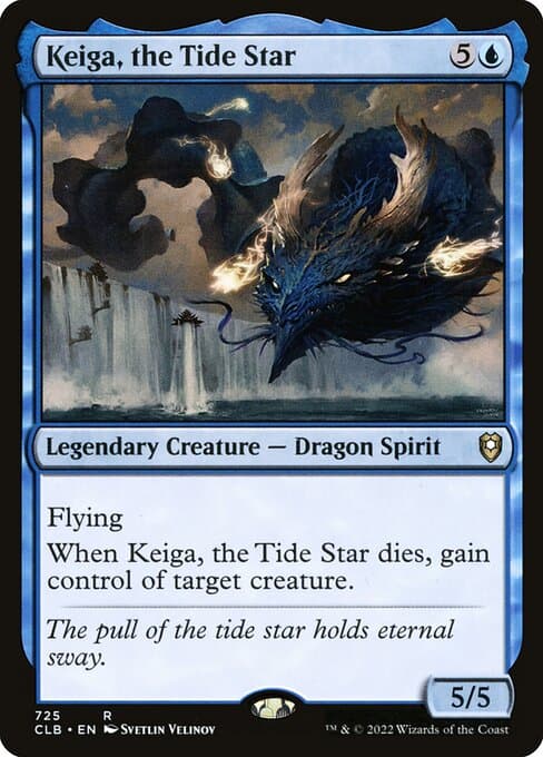 Keiga, the Tide Star from Commander Legends: Battle for Baldur's Gate (Rare)