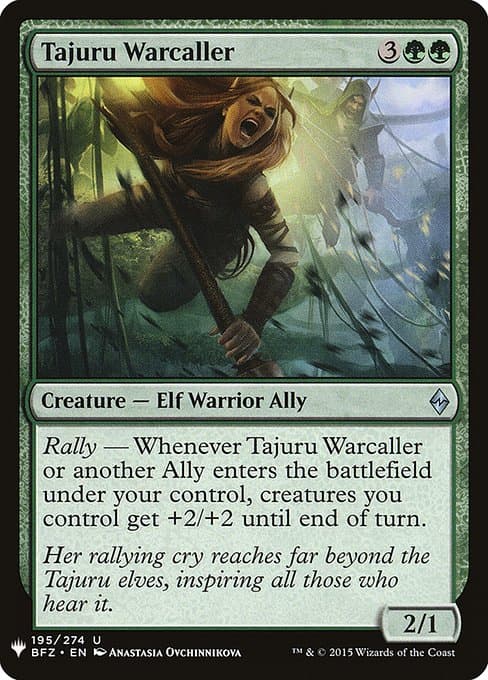 Tajuru Warcaller from The List (Uncommon)