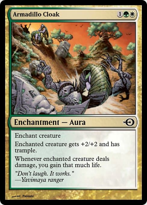 Armadillo Cloak from Magic Online Promos (Common)