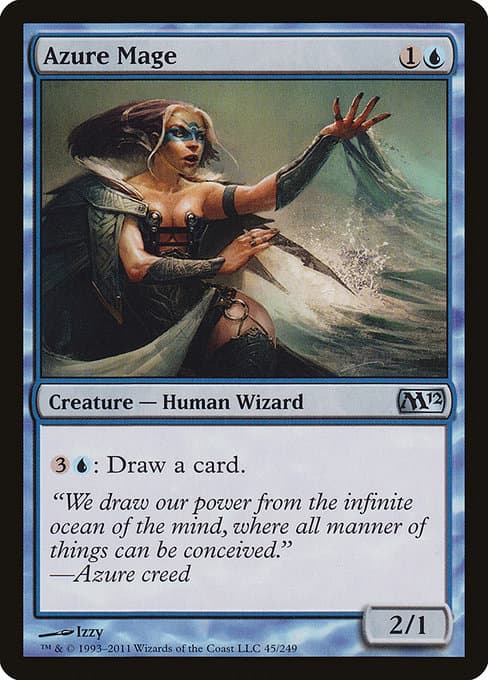Azure Mage from Magic 2012 (Uncommon)