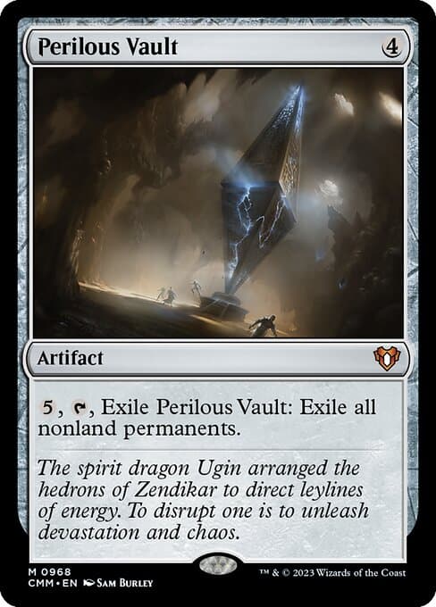 Perilous Vault from Commander Masters (Mythic)