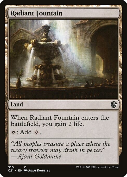 Radiant Fountain from Commander 2021 (Common)